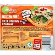 Хліб Balviten тостовий з зернами DIA 200г