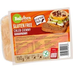Хліб Balviten бутербродний темний 190г,  Balviten, Хлібобулочні вироби