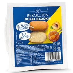 Булочки Bezgluten солодкі 120г,  Bezgluten, [category_name]