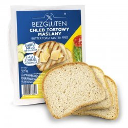 Хліб Bezgluten тостовий масляний 320г,  Bezgluten, Хліб