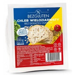 Хліб Bezgluten крупнозернистий DIA 200г,  Bezgluten, Хліб