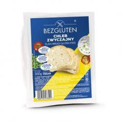 Хліб Bezgluten звичайний 300г,  Bezgluten, Хлібобулочні вироби