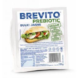 Булочки Brevito білі з пребіотиком 120г,  Bezgluten, Хлібобулочні вироби