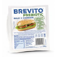 Булочки Brevito зернові з пребіотиком 120г
