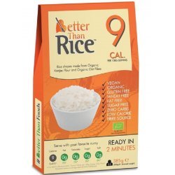Макарони NAH Foods у формі рису органічні 385г,  NAH Foods, Без цукру