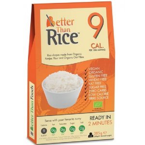 Макарони NAH Foods у формі рису органічні 385г
