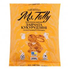 Макарони Ms.Tally кукурудзяні зайчата 200г