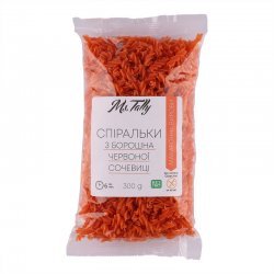 Макарони Ms.Tally спіральки з червоної сочевиці 300г,  Ms.Tally, [category_name]
