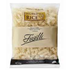 Макарони World`s Rice спіральки рисові 450г