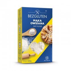 Борошно Bezgluten вівсяне 400г,  Bezgluten, Борошно та суміші для випічки