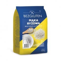 Борошно Bezgluten рисове 500г,  Bezgluten, Борошно та суміші для випічки
