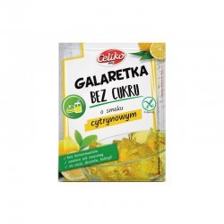 Желе Celiko лимонне DIA 14г,  Celiko, Кондитерські вироби