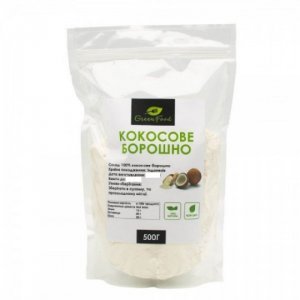 Борошно GreenFood кокосове 500г