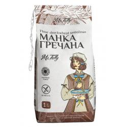 Борошно Ms.Tally манка гречана 1000г,  Ms.Tally, Каші та крупи