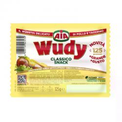 Сосиски AIA Wudy класичні 125г,  AIA Wudy, Без лактози