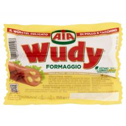 Сосиски AIA Wudy з сиром 150г,  AIA Wudy, [category_name]