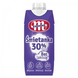 Вершки Mlekovita 30% без лактози 330мл