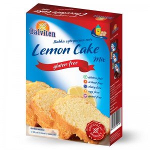 Суміш Balviten для випічки лимонного торта, кексів 380г