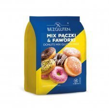 Суміш Bezgluten для приготування пончиків і хрустиків 400г