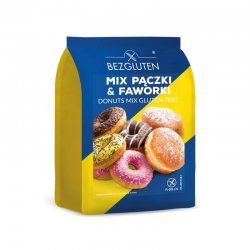 Суміш Bezgluten для приготування пончиків і хрустиків 400г,  Bezgluten, Суміші