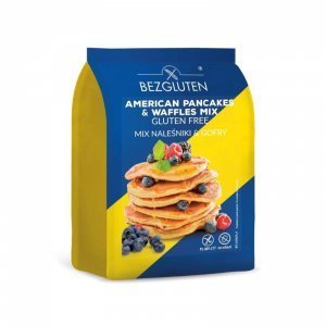 Суміш Bezgluten для приготування панкейків та вафель 300г