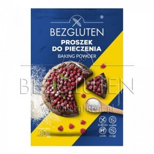 Розпушувач тіста Bezgluten 30г