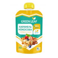 Карамель кокосова Green Leaf зі стевією 90г