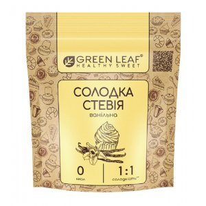 Солодка стевія Green Leaf 1:1 ванільна 100г