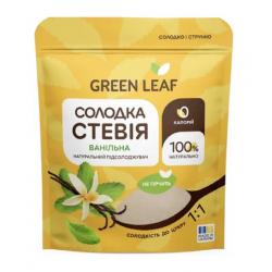 Солодка стевія Green Leaf 1:1 ванільна 100г,  Green Leaf, Кондитерські вироби