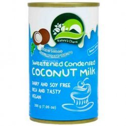 Молоко згущене кокосове Nature`s Charm 200г,  Nature`s Charm, Кондитерські добавки