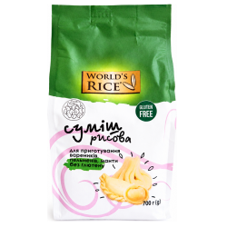Суміш World`s Rice рисова для вареників 700г,  World`s Rice, Суміші