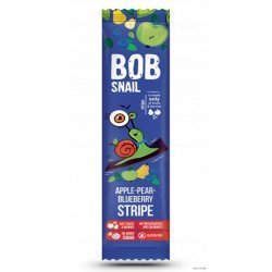 Цукерка фруктова Bob Snail яблучно-грушево-чорнична без цукру 14г,  Bob Snail, Батончики, пастила і чурчхела