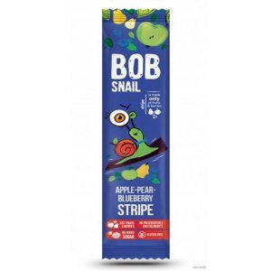 Цукерка фруктова Bob Snail яблучно-грушево-чорнична без цукру 14г