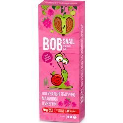 Цукерки фруктові Bob Snail яблучно-малинові без цукру 30г,  Bob Snail, Кондитерські вироби