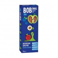 Конфеты фруктовые Bob Snail яблоко-черника без сахара 30г
