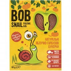 Конфеты фруктовые Bob Snail яблочно-тыквенные без сахара 60г