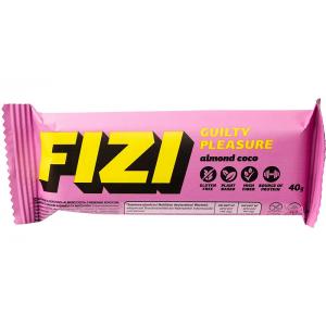 Батончик Fizi з мигдалем і карамеллю у шоколадній глазурі 40г