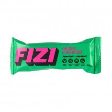 Батончик Fizi з фундуком і карамеллю у шоколадній глазурі 45г