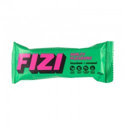 Батончик Fizi з фундуком і карамеллю у шоколадній глазурі 45г,  Fizi, Батончики