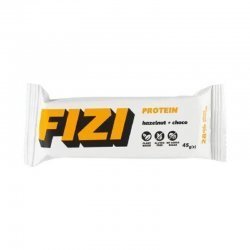 Батончик Fizi протеїновий з фундуком у шоколадній глазурі 45г,  Fizi, Батончики