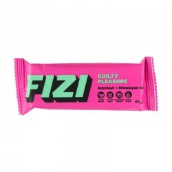 Батончик Fizi з фундуком та гімалайською сіллю у шоколадній глазурі 45г,  Fizi, Батончики