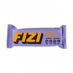 Батончик Fizi з арахісом і карамеллю у шоколадній глазурі 45г,  Fizi, Батончики