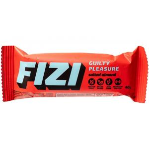 Батончик Fizi зі соленим мигдалем і карамеллю у шоколадній глазурі 40г
