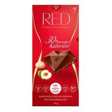 Шоколад Red Delight молочний з фундуком та макадамія DIA 100г