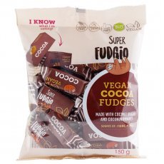 Цукерки Super Fudgio з какао органічні 150г
