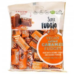 Цукерки Super Fudgio зі смаком солоної карамелі органічні 150г,  Super Fudgio, Цукерки