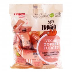 Цукерки Super Fudgio зі смаком ірису органічні 150г,  Super Fudgio, Кондитерські вироби