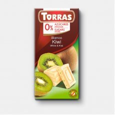 Шоколад Torras белый с киви DIA 75г