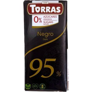 Шоколад Torras Кеtо темний 95% DIA 75г