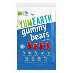 Цукерки жувальні YumEarth ведмидики зі смаком гранату органічні 50г,  YumEarth, [category_name]